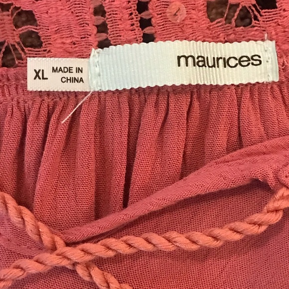 XL top. Mauve - Picture 4 of 4